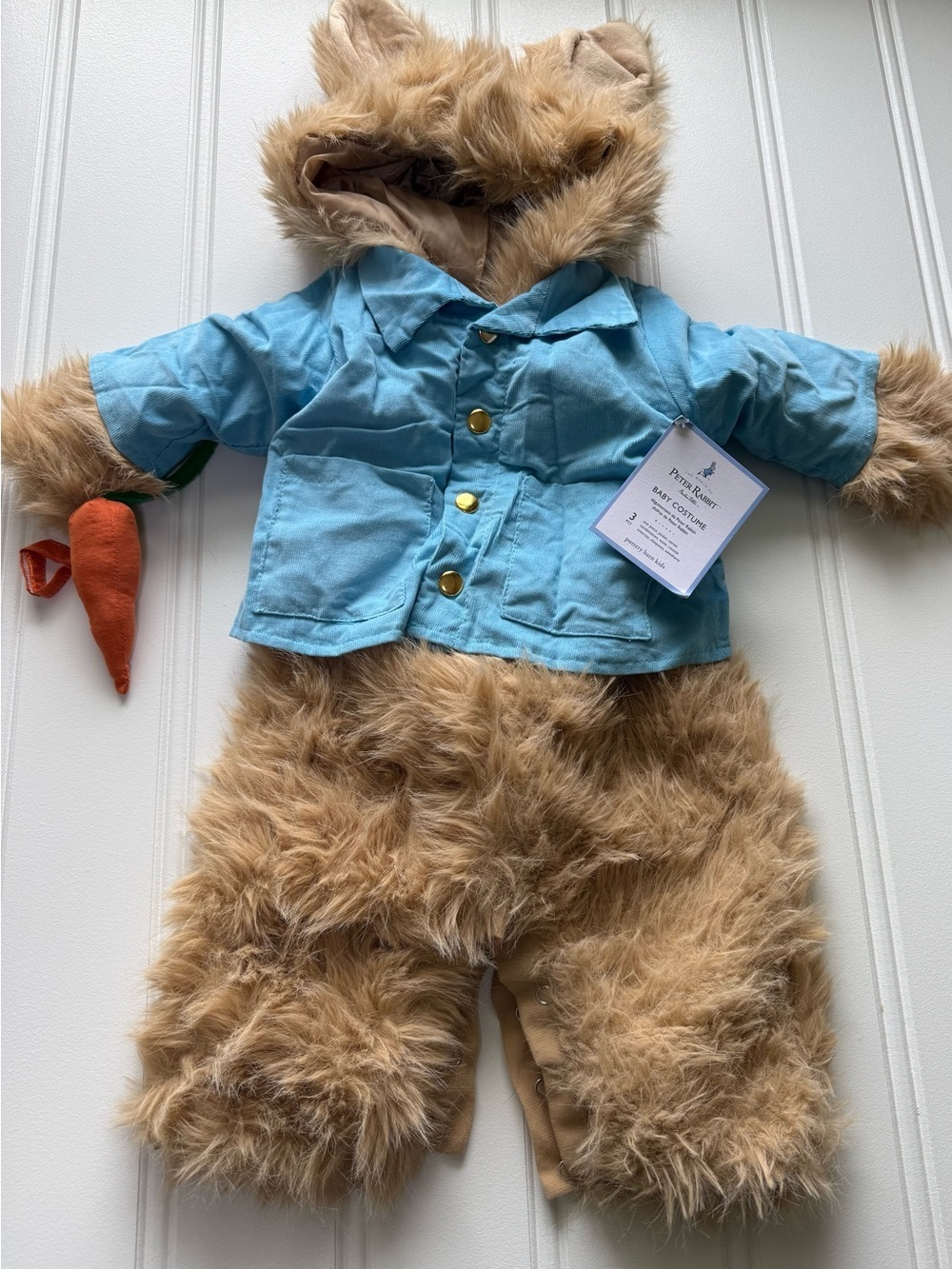 Pottery Barn Kids Peter Rabbit Bunny Baby Costume Easter 6-12 Months NEW 1978